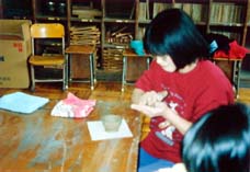 先生も玉作りで器を