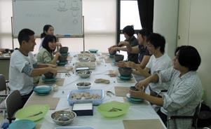 東部文化会館の体験模様